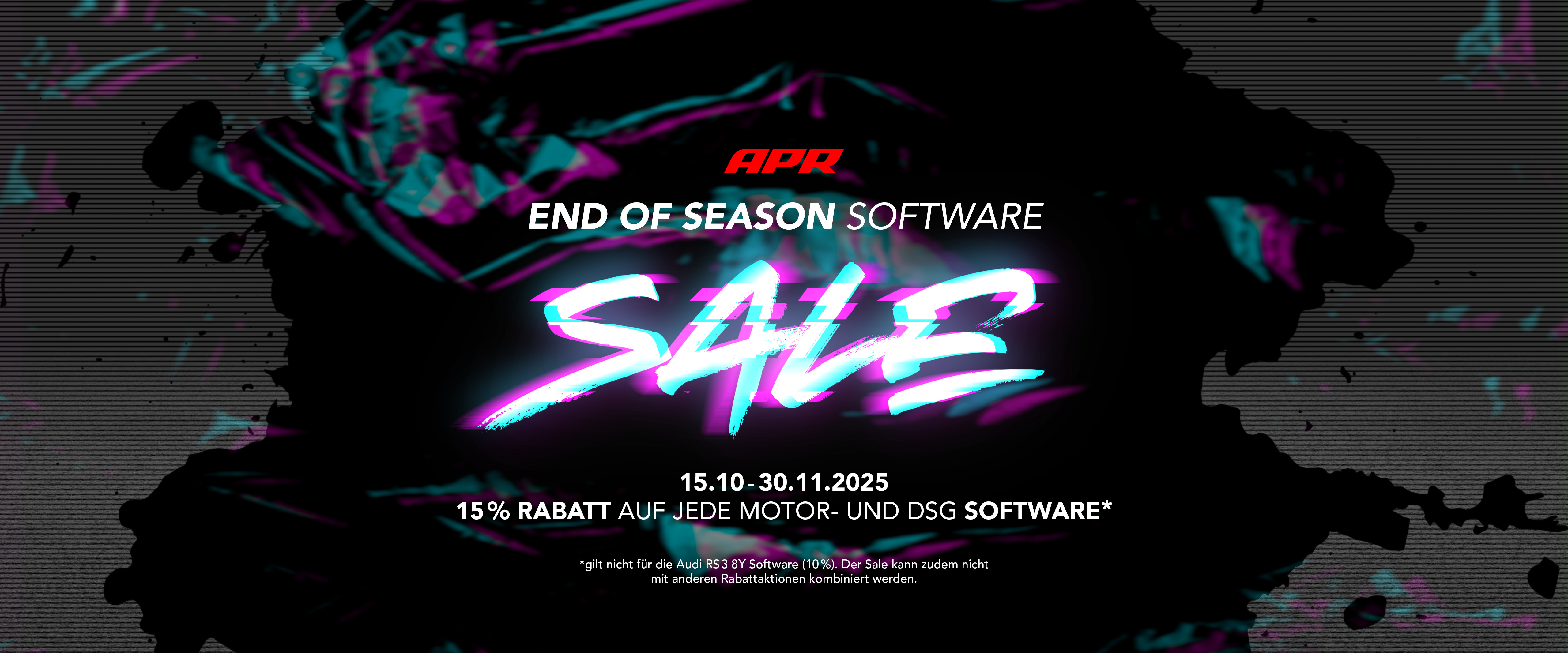 APR End of Season Software Sale