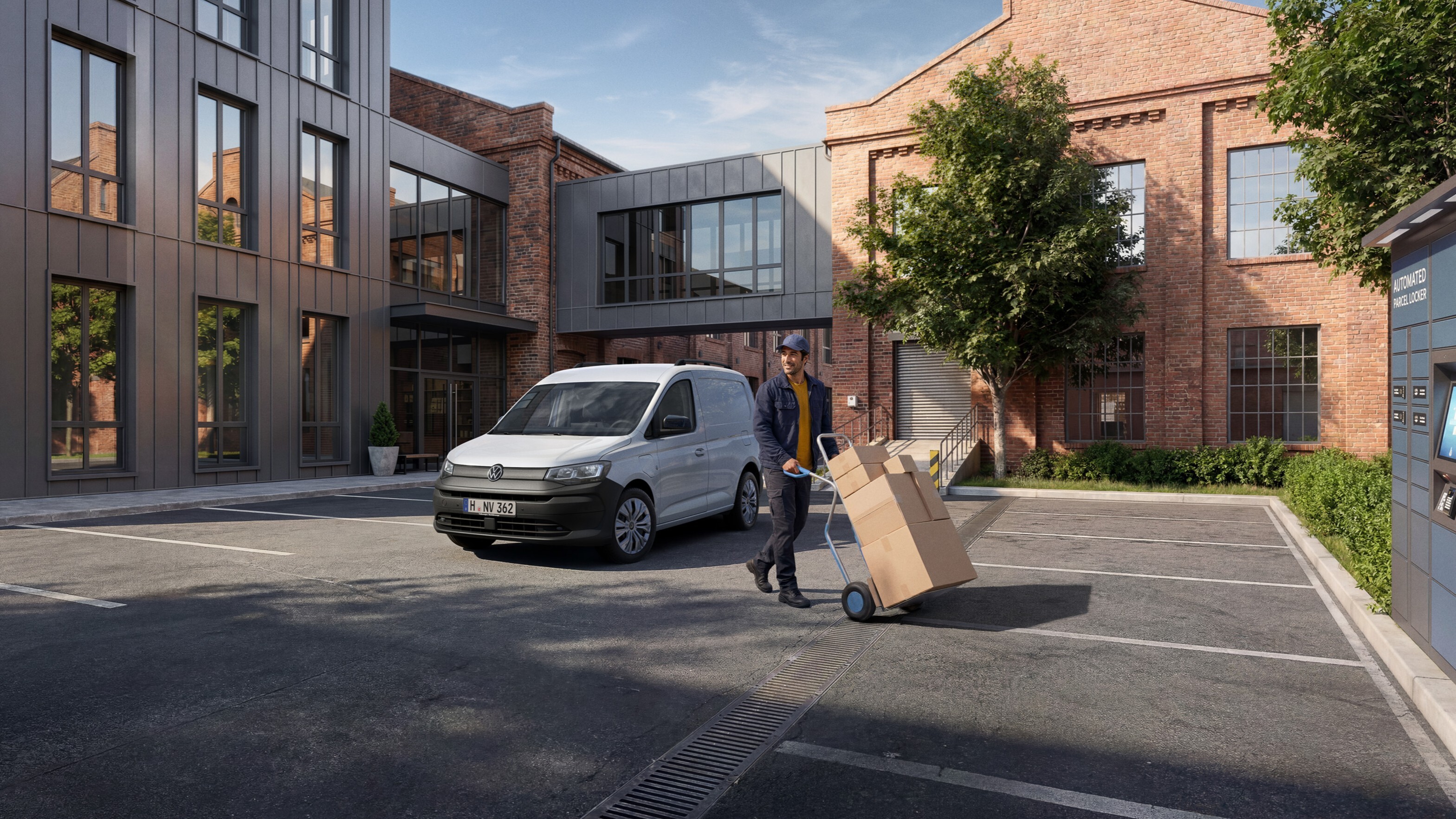 Der neue Caddy Cargo eHybrid
