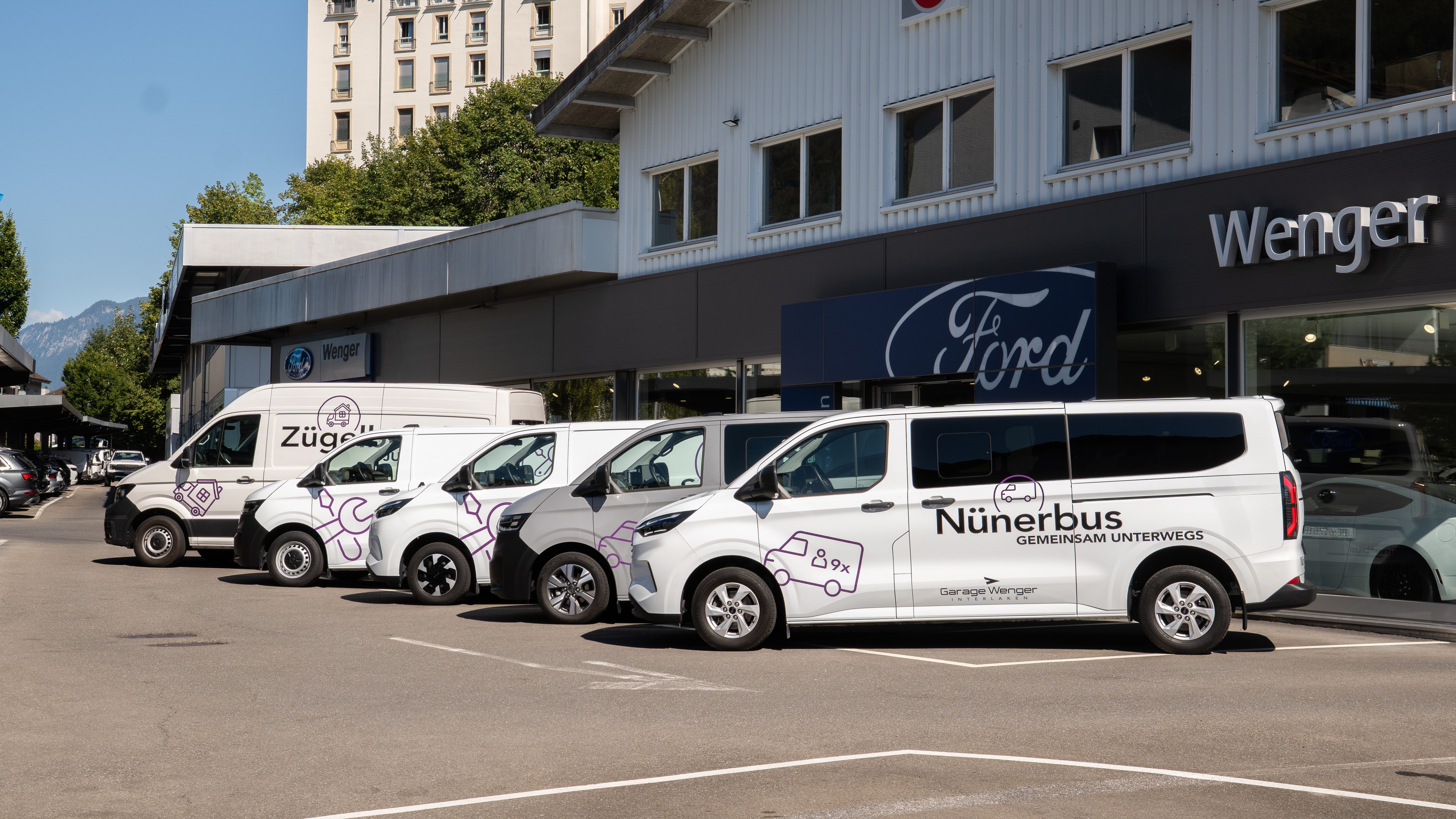 Unsere neue Kleinbusflotte