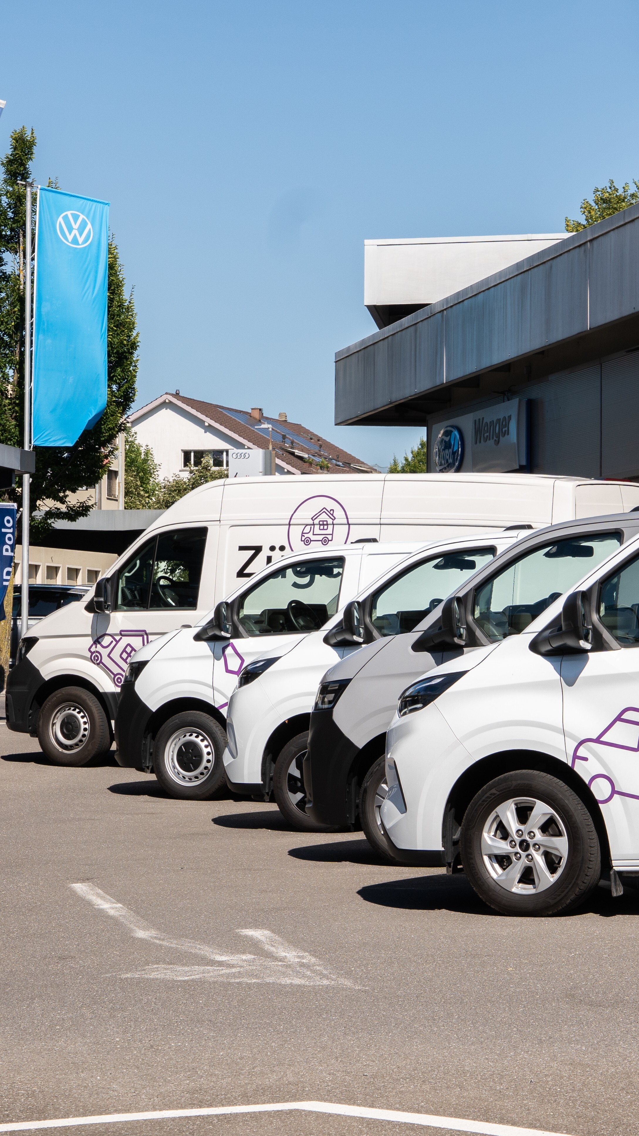 Unsere neue Kleinbusflotte