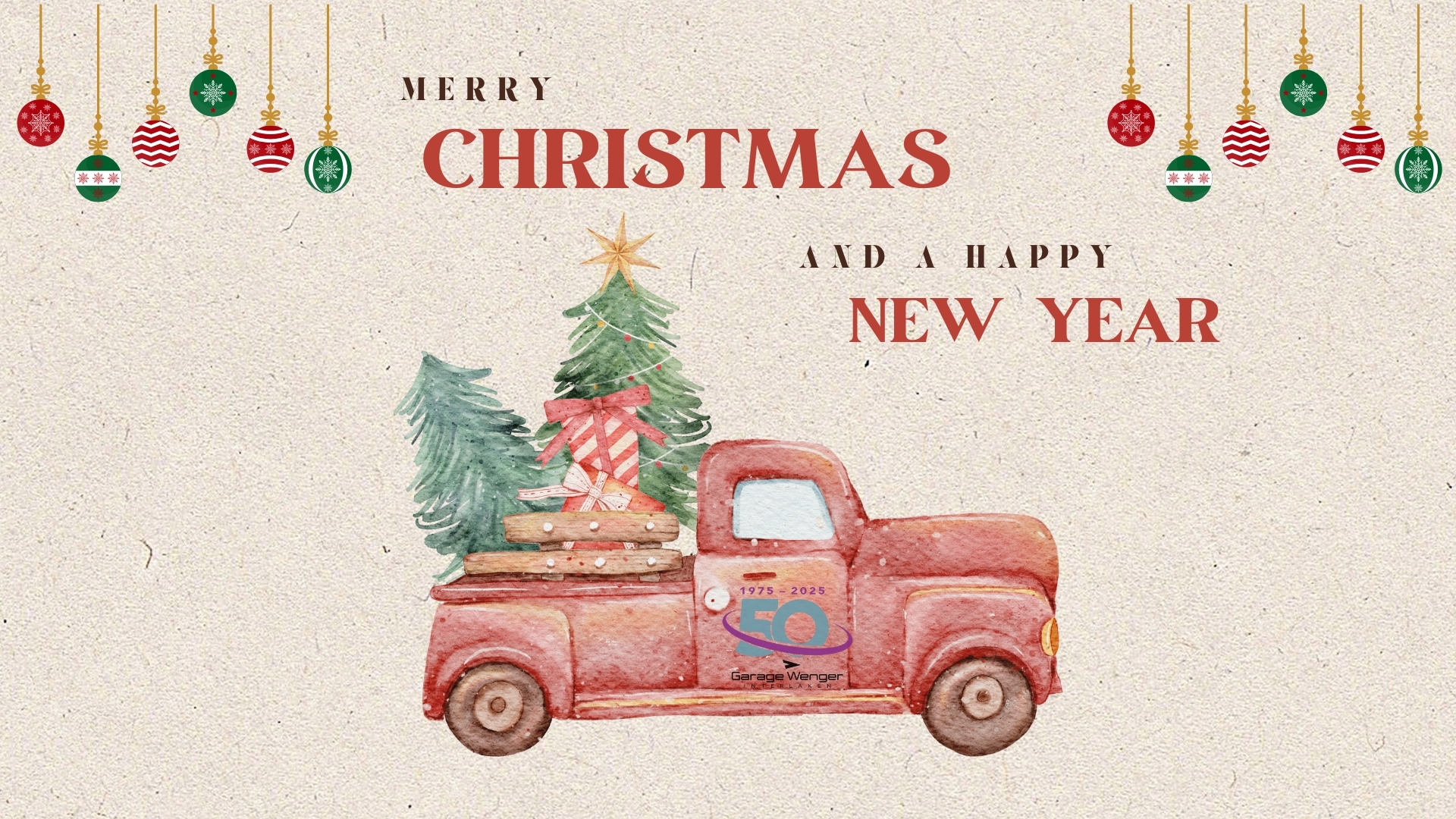 Frohe Weihnachten & guten Rutsch ins 2026!